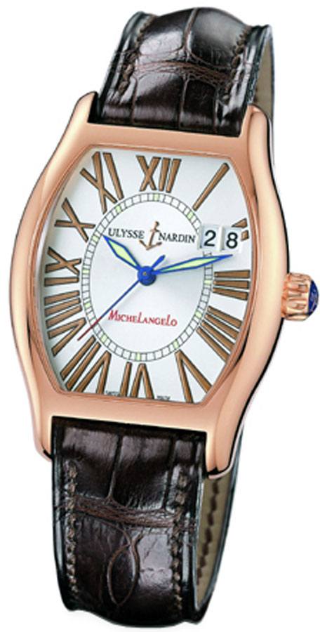 Ulysse Nardin Classical Self winding Automatic Silver Mens Watch 236-68-41 