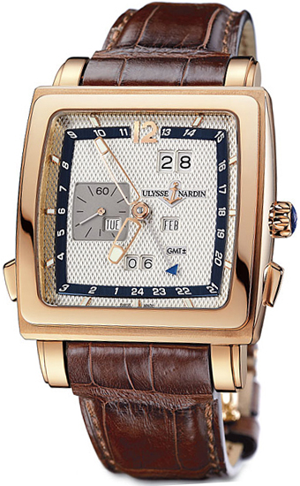 Ulysse Nardin Functional Self winding Automatic Silver Mens Watch 326-90-61 