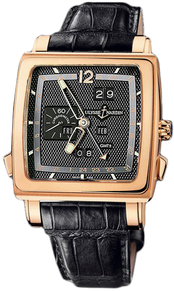Ulysse Nardin Functional Self winding Automatic Black Mens Watch 326-90-62 