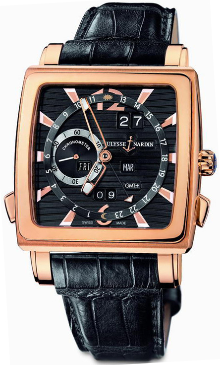 Ulysse Nardin Functional Self winding Automatic Black Mens Watch 326-90-92 