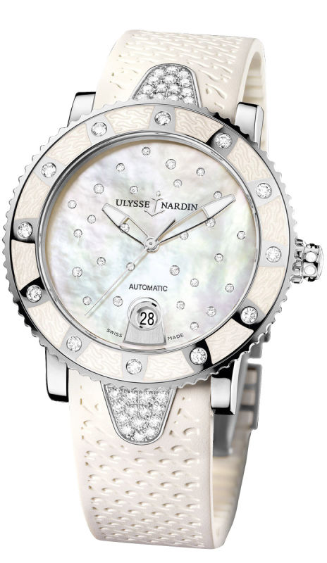 Ulysse Nardin Marine Self winding Automatic White Ladies Watch 8103-101E-3C-20 