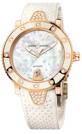 Ulysse Nardin Marine Self winding Automatic White Ladies Watch 8106-101E-3C-20 