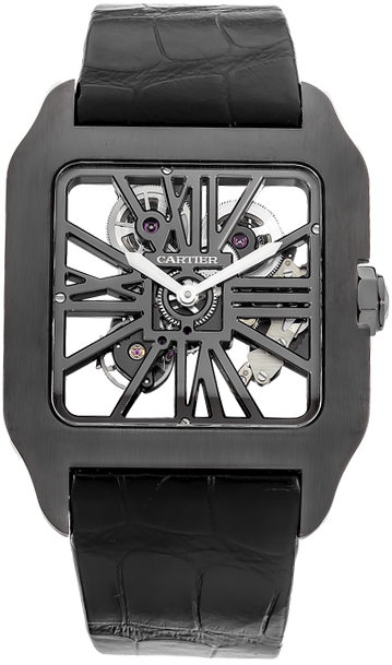 Cartier Santos De Cartier Self winding Automatic Skeleton Mens Watch W2020052 