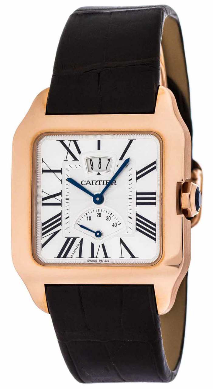 Cartier Santos De Cartier Self winding Automatic Silver Mens Watch W2020067 