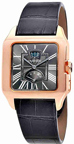 Cartier Santos De Cartier Self winding Automatic Grey Mens Watch W2020068 