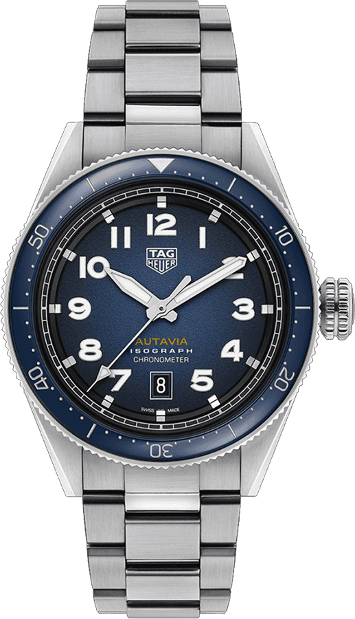 Tag Heuer Autavia Self winding Automatic Blue Mens Watch WBE5112-EB0173 