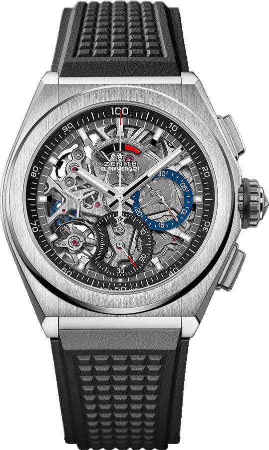 Zenith Defy El Primero 21 Self winding Automatic Chronometer Skeleton Mens Watch 95-9000-9004-78-R782 