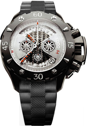 Zenith Defy Xtreme Self winding Automatic Chronometer Silver Mens Watch 96-0525-4000-21-R642 