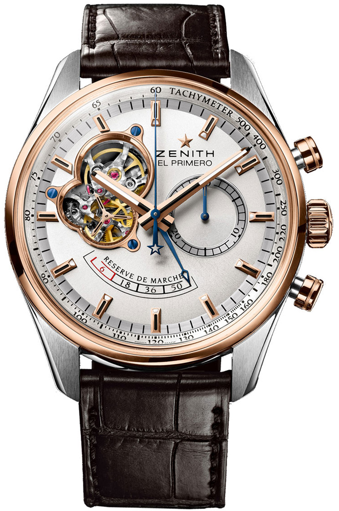 Zenith Chronomaster El Primero Self winding Automatic Silver Mens Watch 51-2080-4021-01-C494 