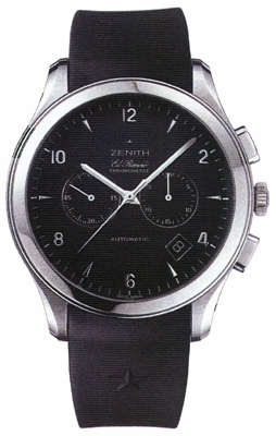 Zenith Class Grande El Primero Self winding Automatic Chronometer Black Mens Watch 03-0520-4002-21-R511 