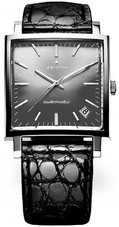 Zenith Heritage Self winding Automatic Grey Mens Watch 03-1965-670-91-C591 