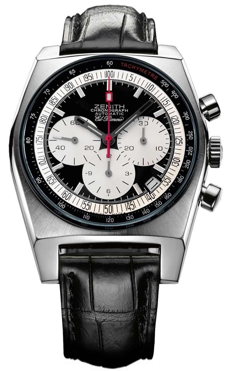 Zenith Vintage 1969 40mm Self winding Automatic Black Mens Watch 03-1969-469-21-C490 